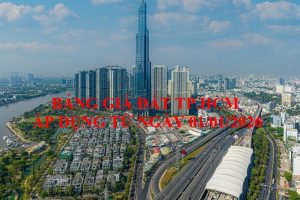 Bảng giá đất chi tiết trên địa bàn Tp.HCM (cũ) áp dụng từ 01/01/2026