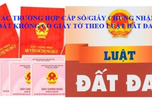 Các Trường hợp cấp Sổ/Giấy chứng nhận với Đất Không giấy tờ theo Luật Đất Đai 2024 mới nhất